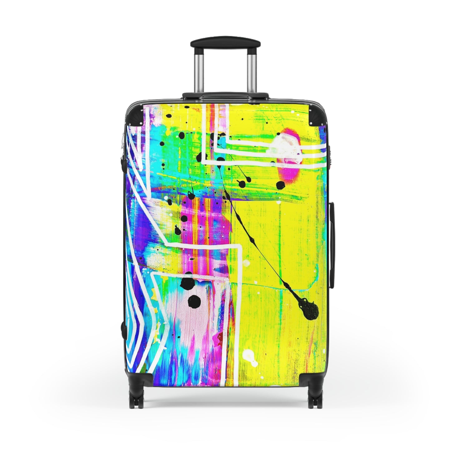 Reiskoffer met Artistiek kleurrijk Design