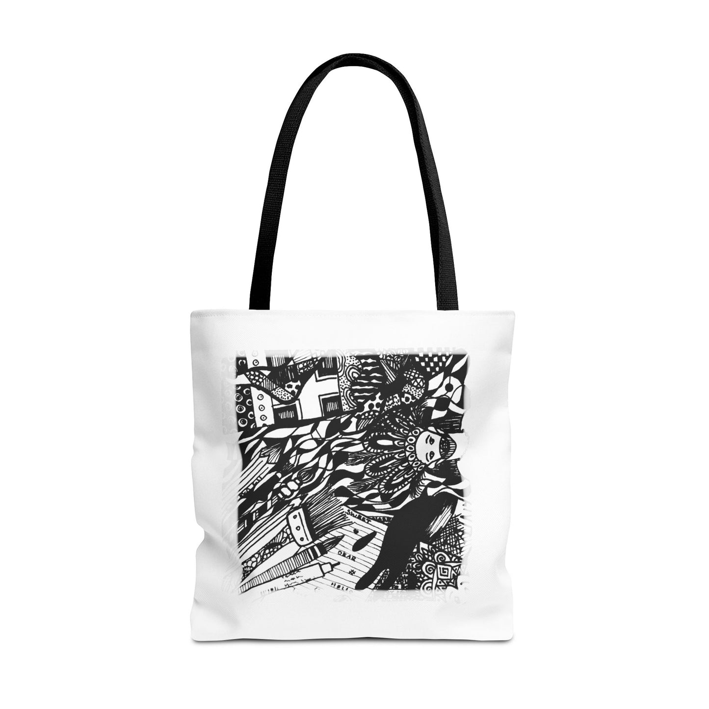 Tote bag Stoffen draagtas met creatieve opdruk