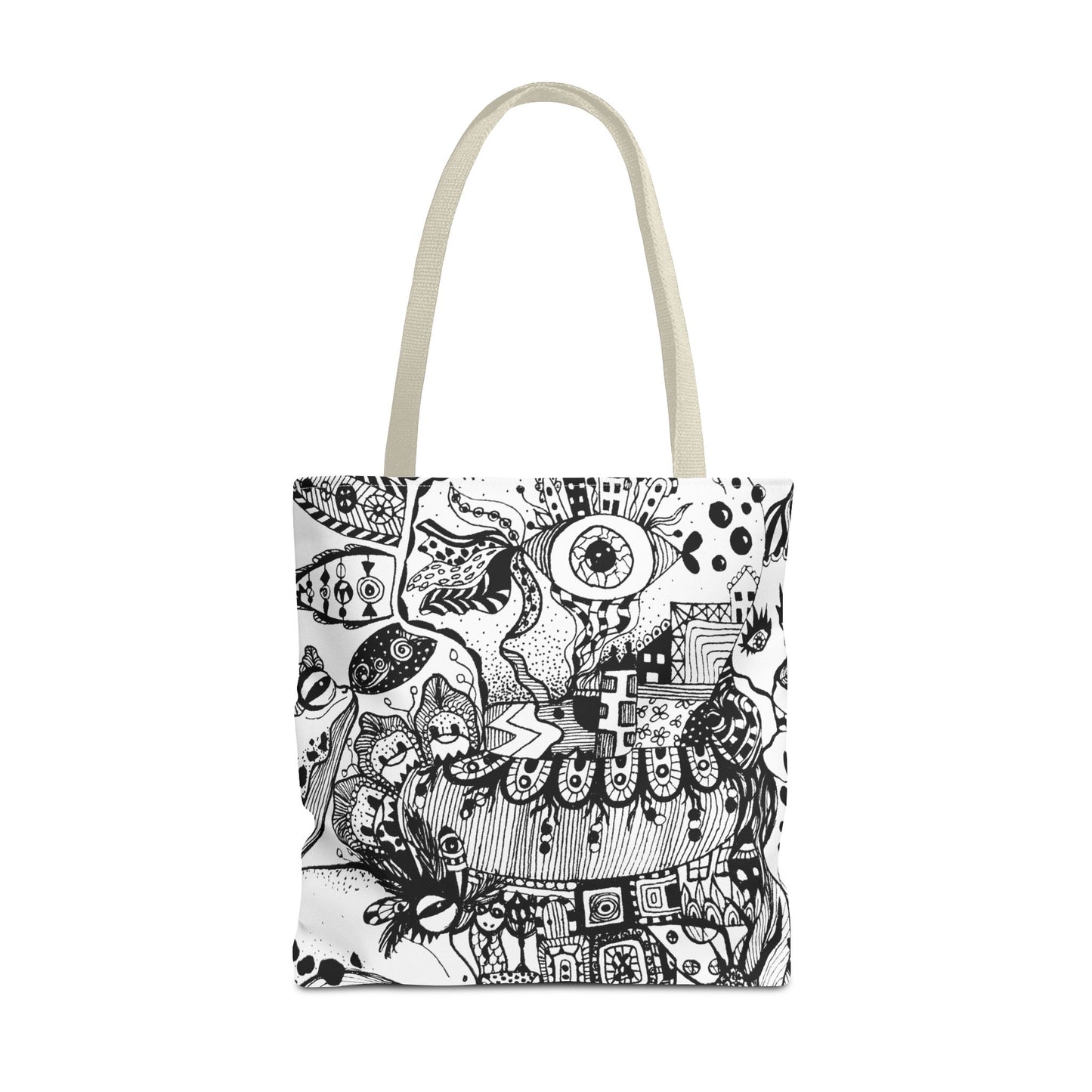 Tote bag Stoffen draagtas Fisch