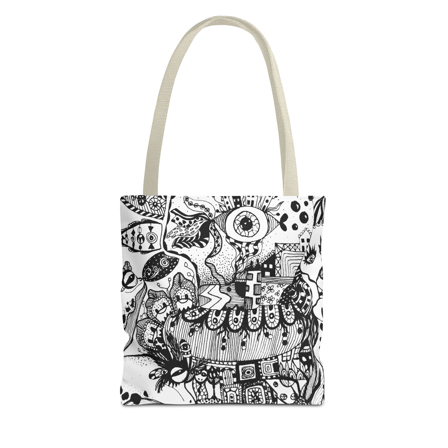 Tote bag Stoffen draagtas Fisch