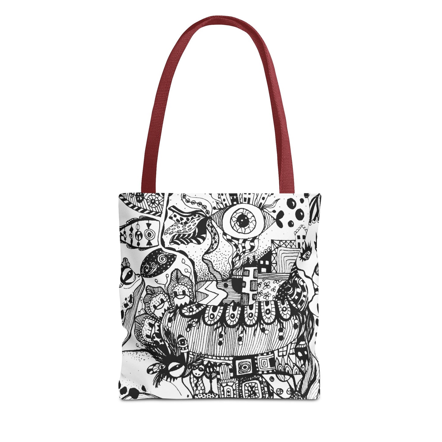 Tote bag Stoffen draagtas Fisch