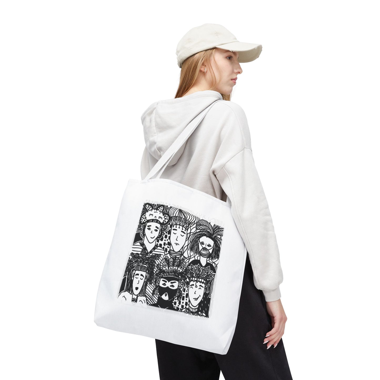 Tote bag Stoffen draagtas met opdruk