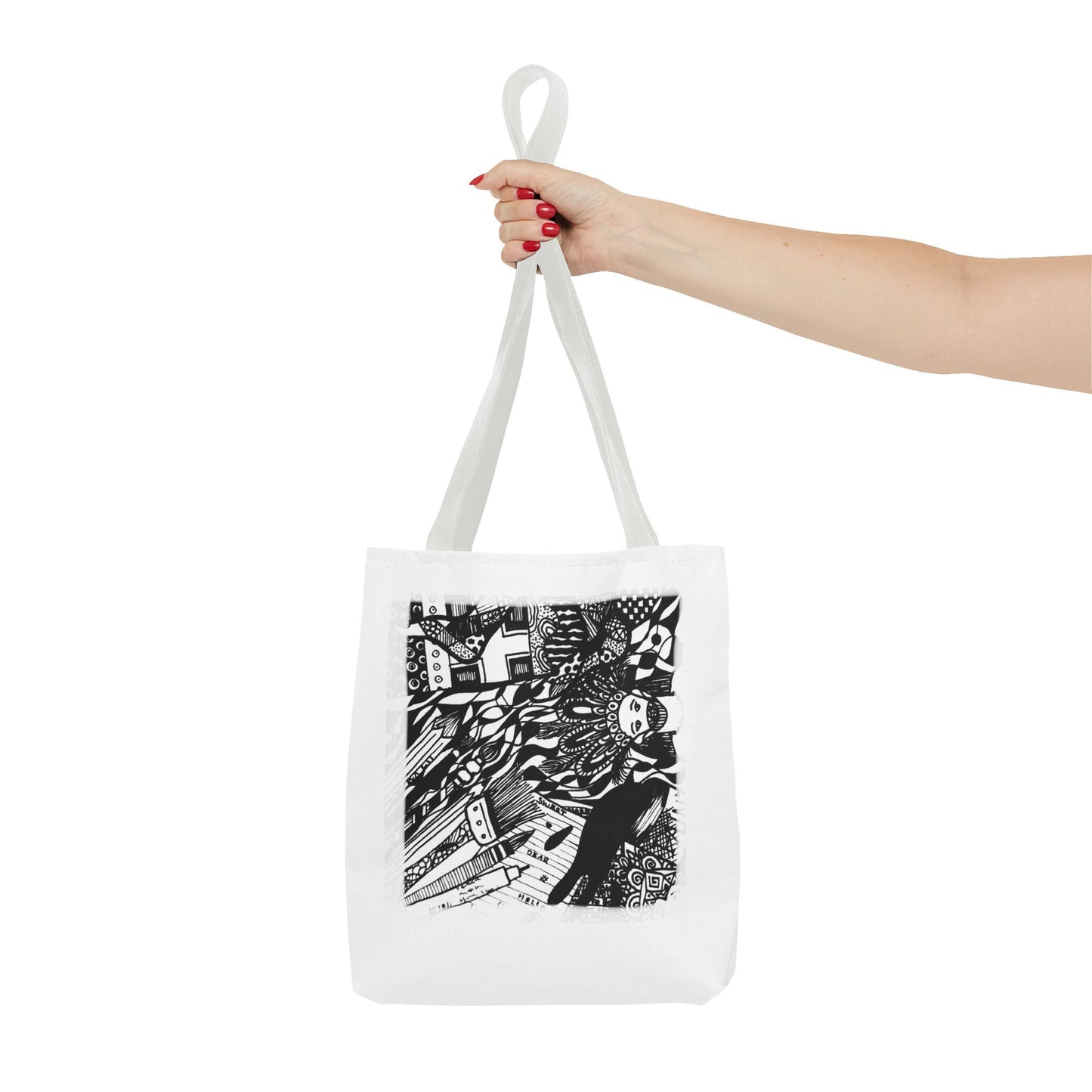 Tote bag Stoffen draagtas met creatieve opdruk