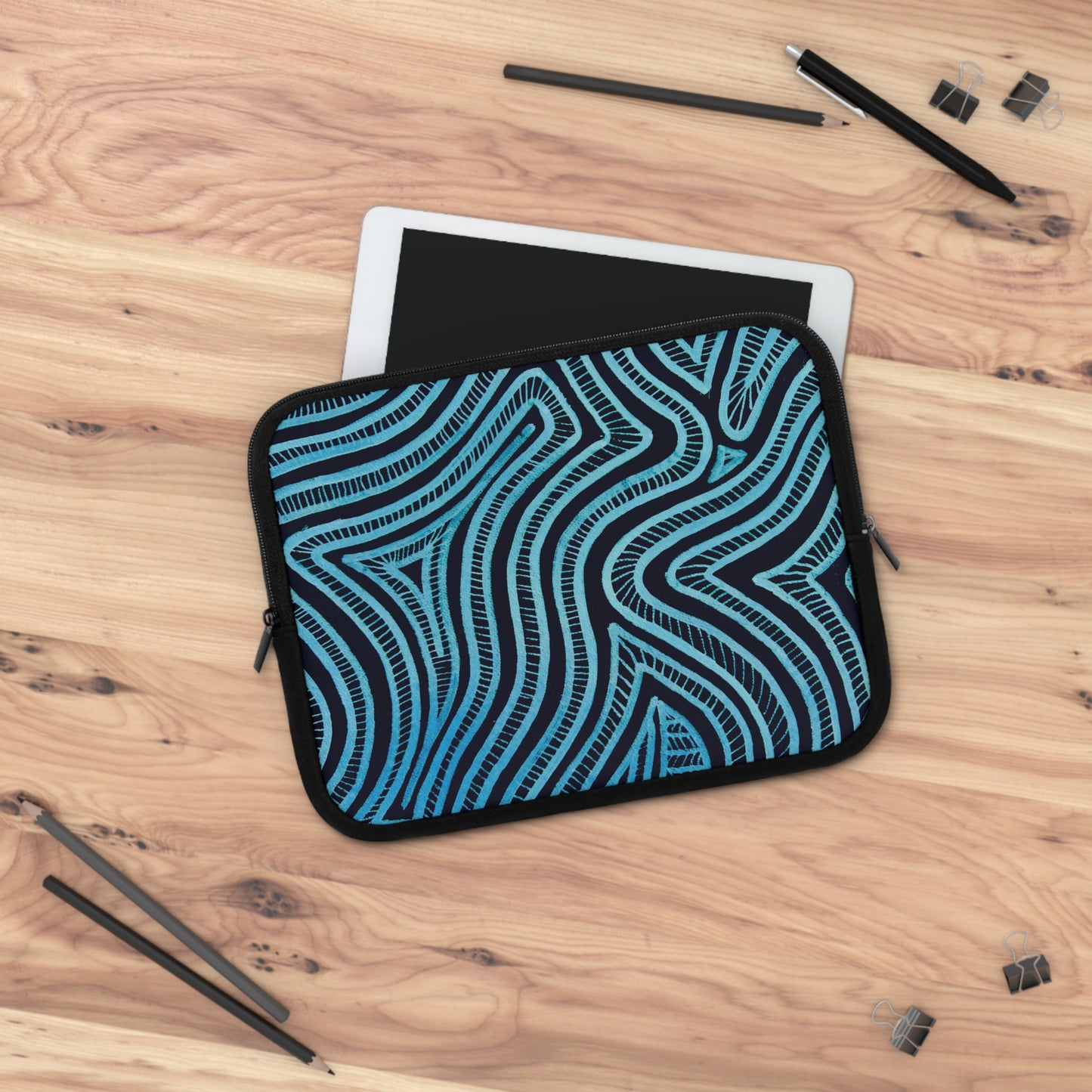 Hoes voor laptop en Ipad Blauw