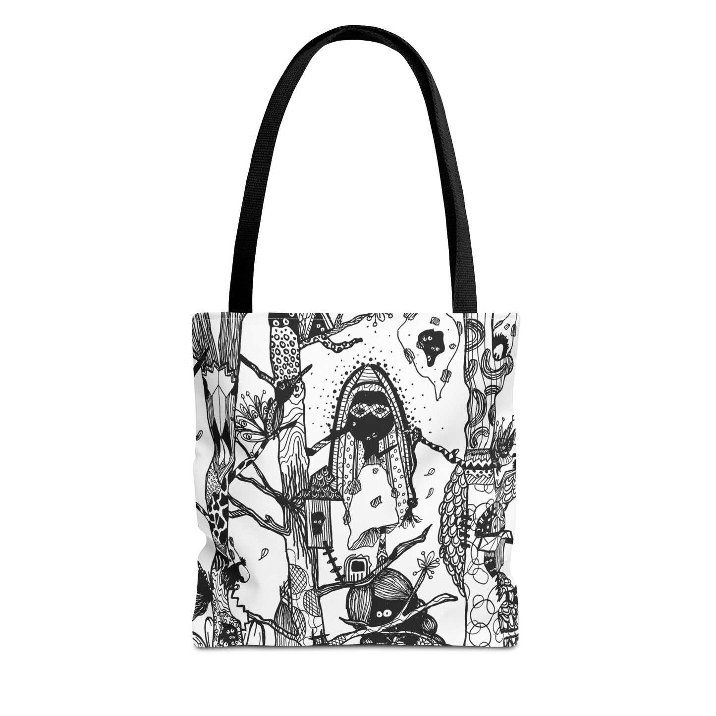 Tote bag Stoffen draagtas Unieke Illustratie