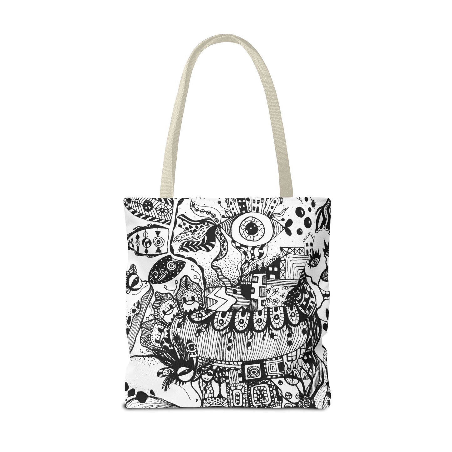 Tote bag Stoffen draagtas Fisch