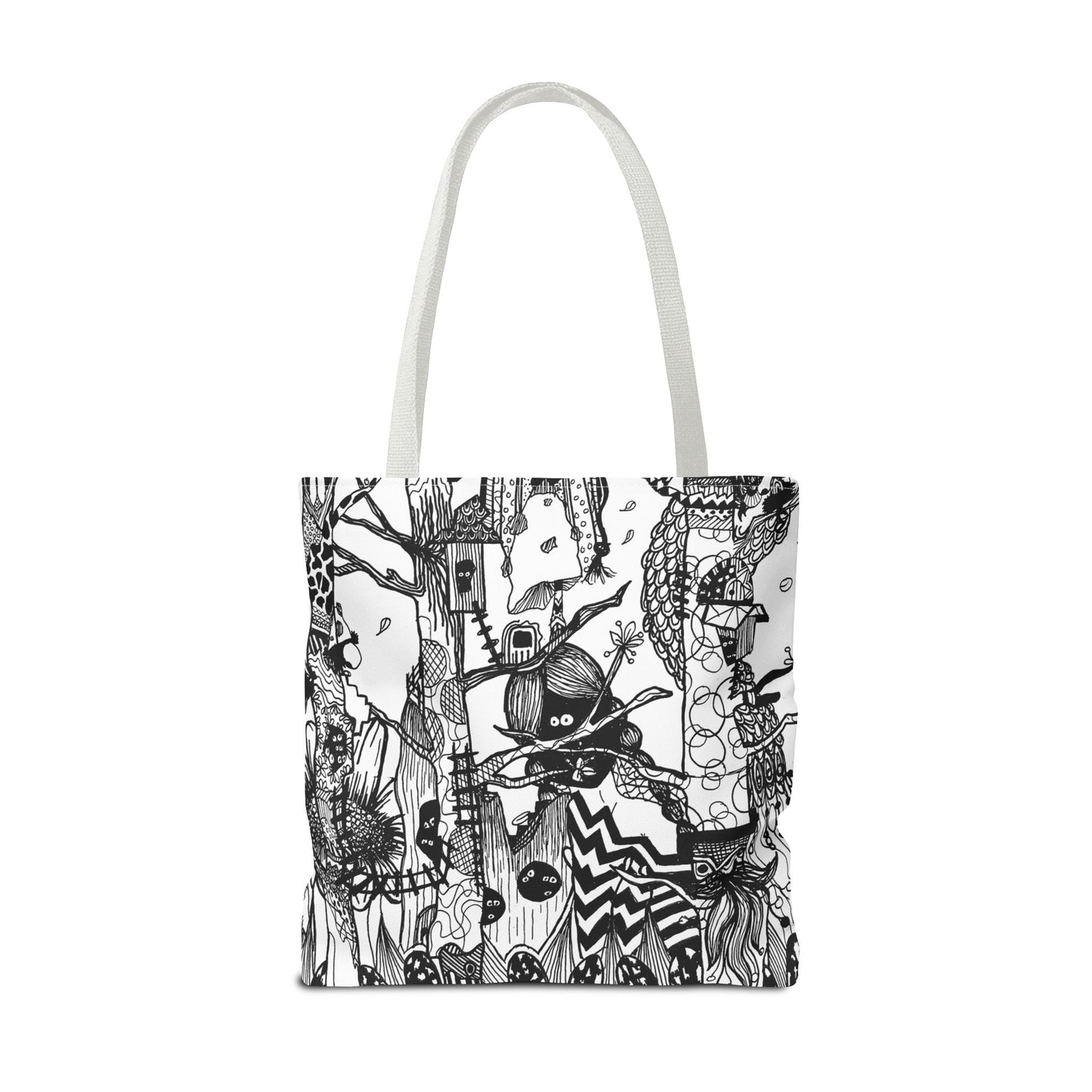 Tote bag Stoffen draagtas Unieke Illustratie