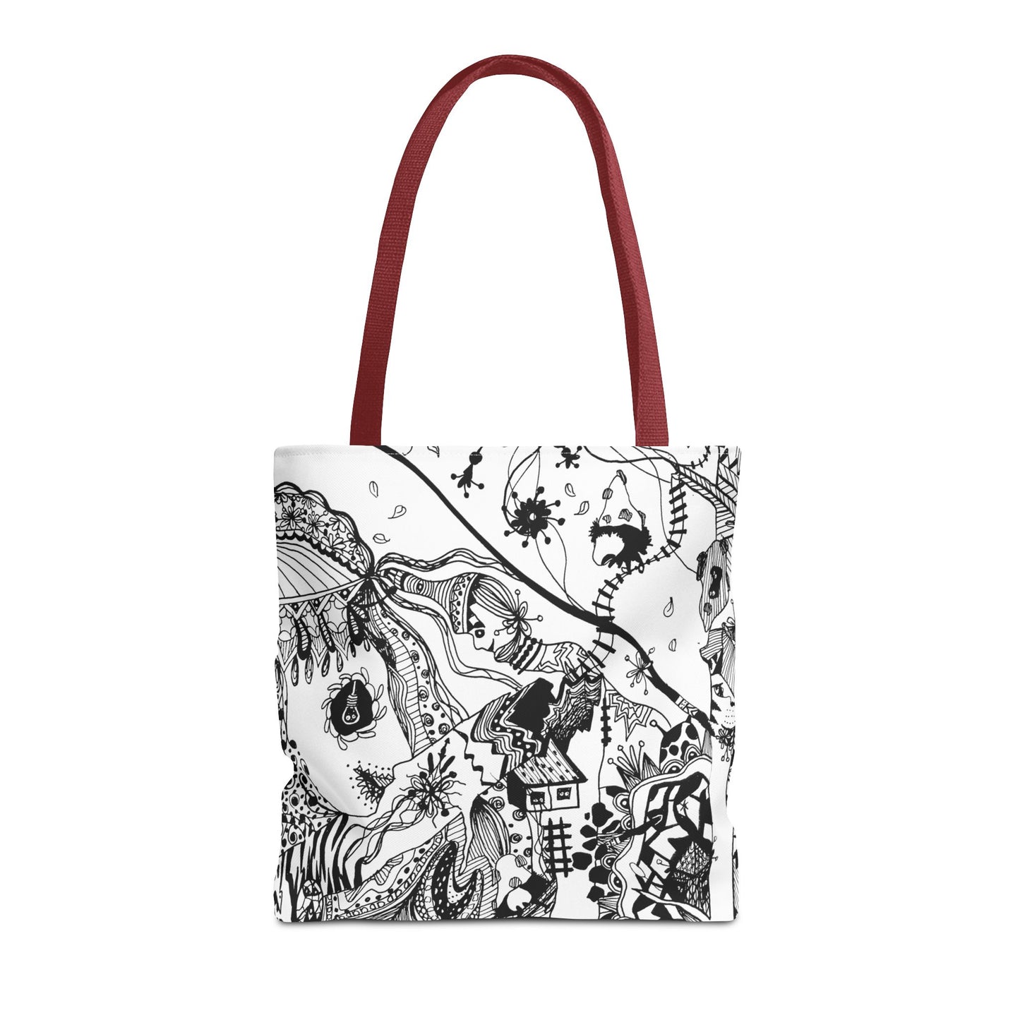 Tote bag Stoffen draagtas met Uniek Design