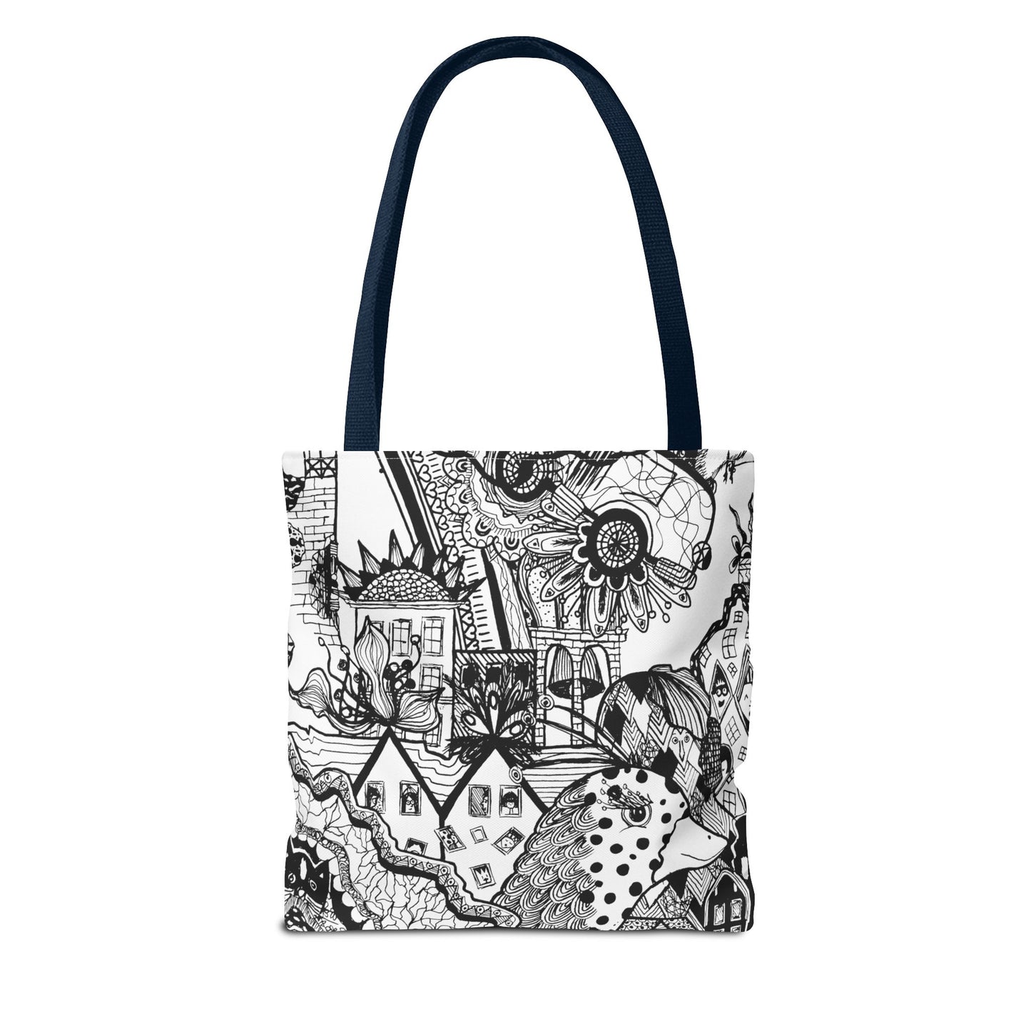 Tote bag Stoffen draagtas met Uniek ontwerp