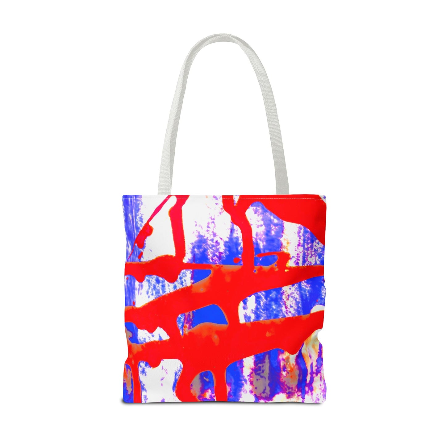 Tote bag Stoffen Draagtas Blue Red