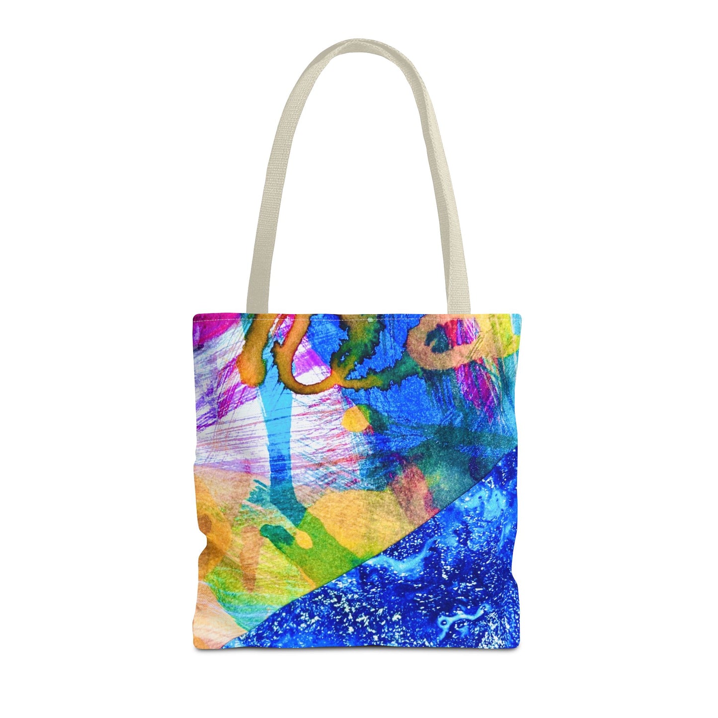 Tote bag Stoffen draagtas Colourful Ocean
