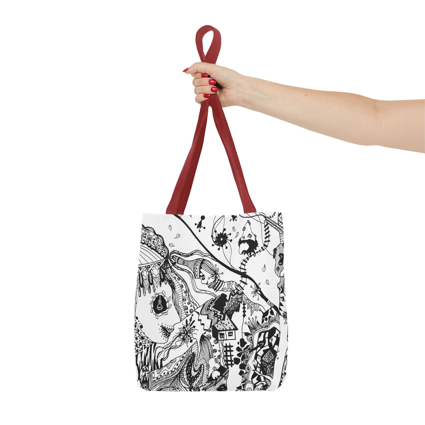 Tote bag Stoffen draagtas met Uniek Design