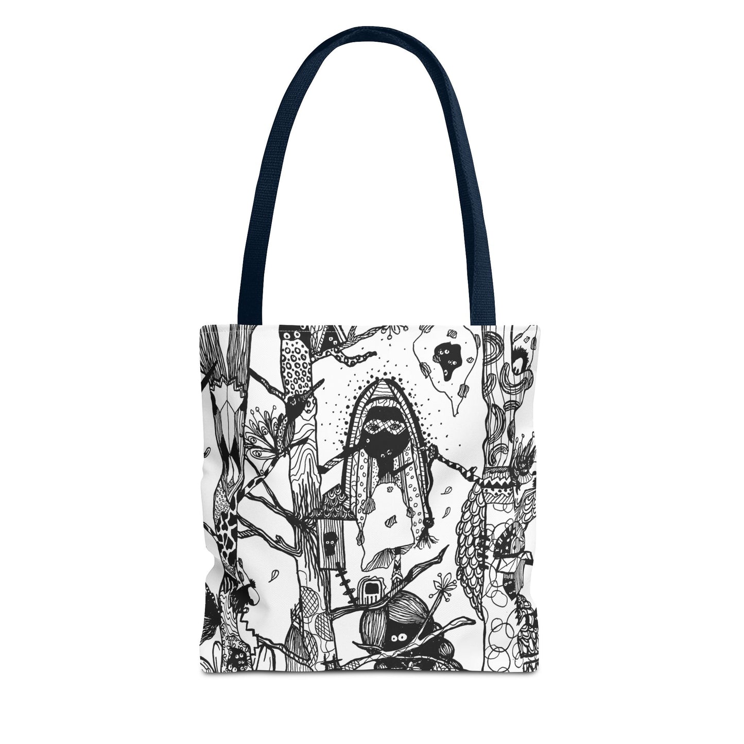 Tote bag Stoffen draagtas Unieke Illustratie