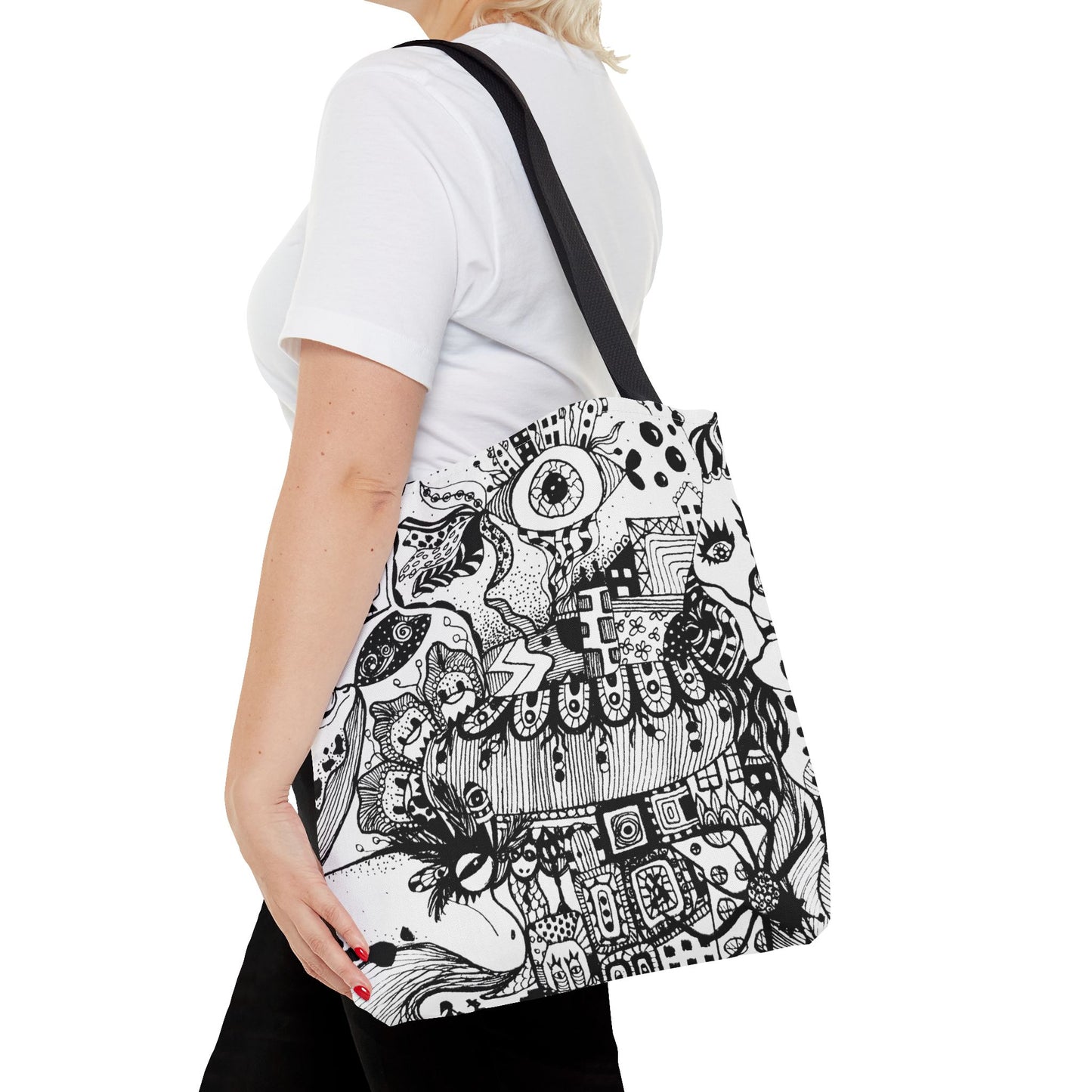 Tote bag Stoffen draagtas Fisch
