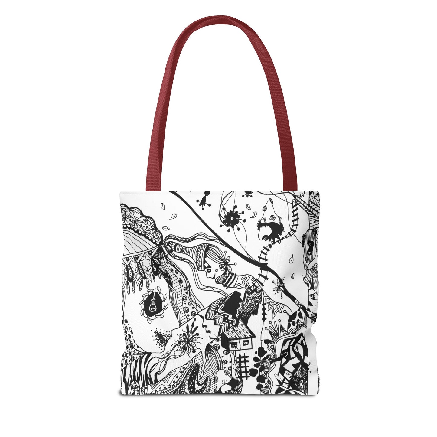 Tote bag Stoffen draagtas met Uniek Design