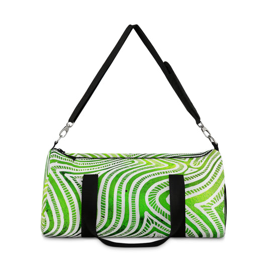 Plunjezak Duffel bag met Groen Design