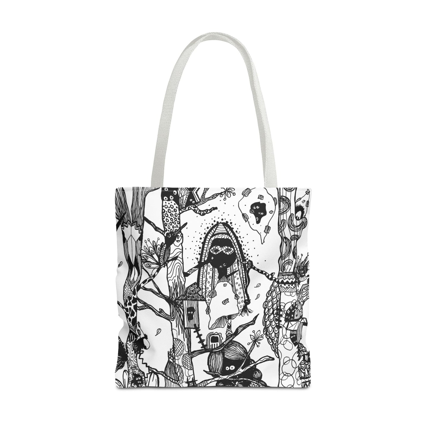 Tote bag Stoffen draagtas Unieke Illustratie