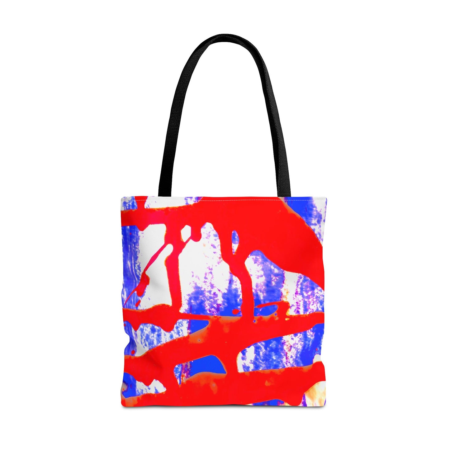 Tote bag Stoffen Draagtas Blue Red