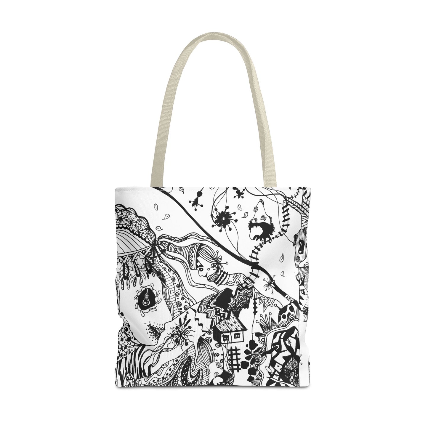 Tote bag Stoffen draagtas met Uniek Design