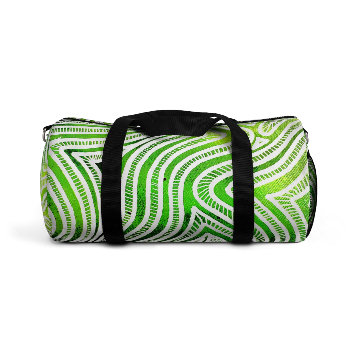 Plunjezak Duffel bag met Groen Design