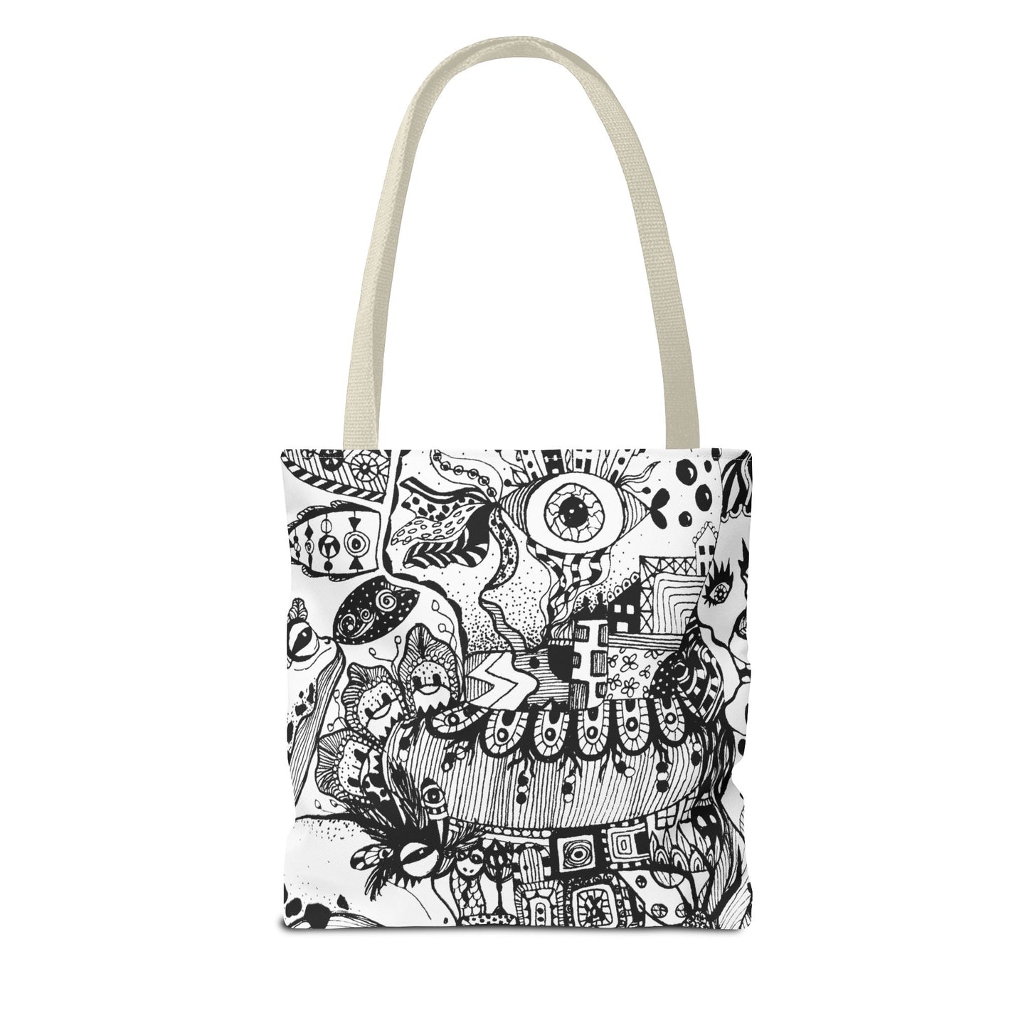 Tote bag Stoffen draagtas Fisch