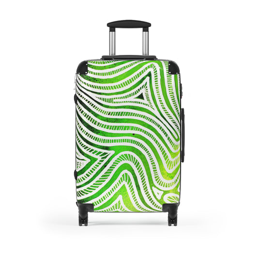 Reiskoffer met Groen Design