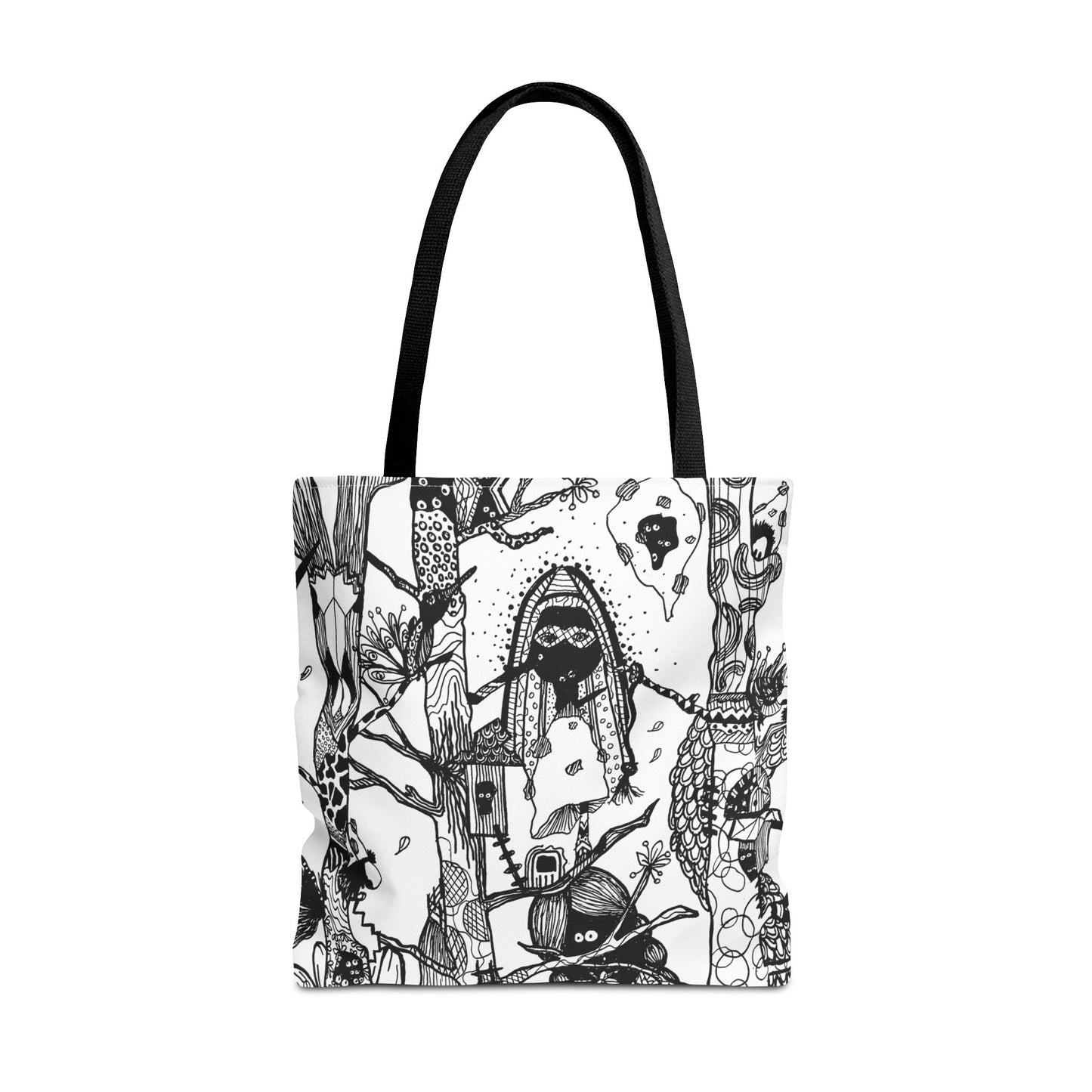 Tote bag Stoffen draagtas Unieke Illustratie
