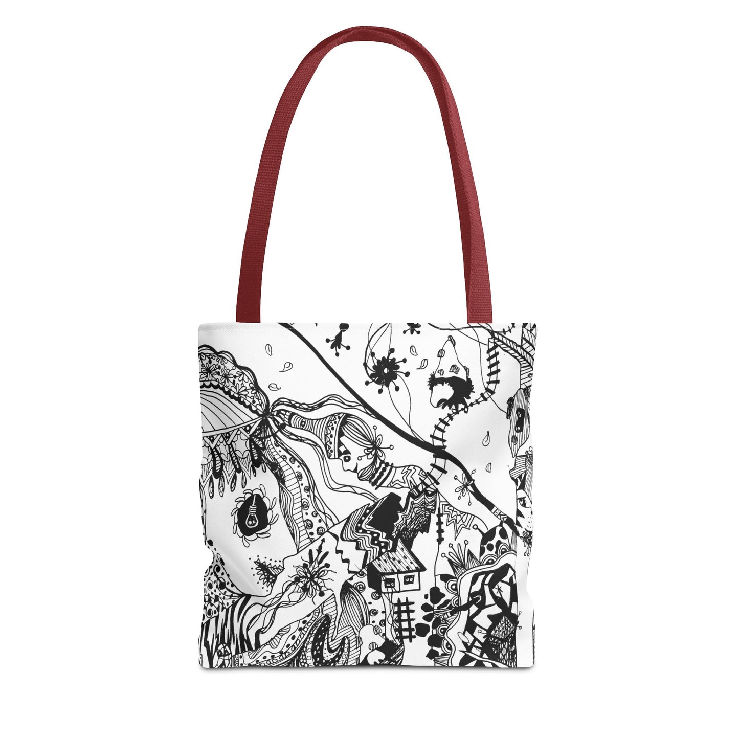 Tote bag Stoffen draagtas met Uniek Design