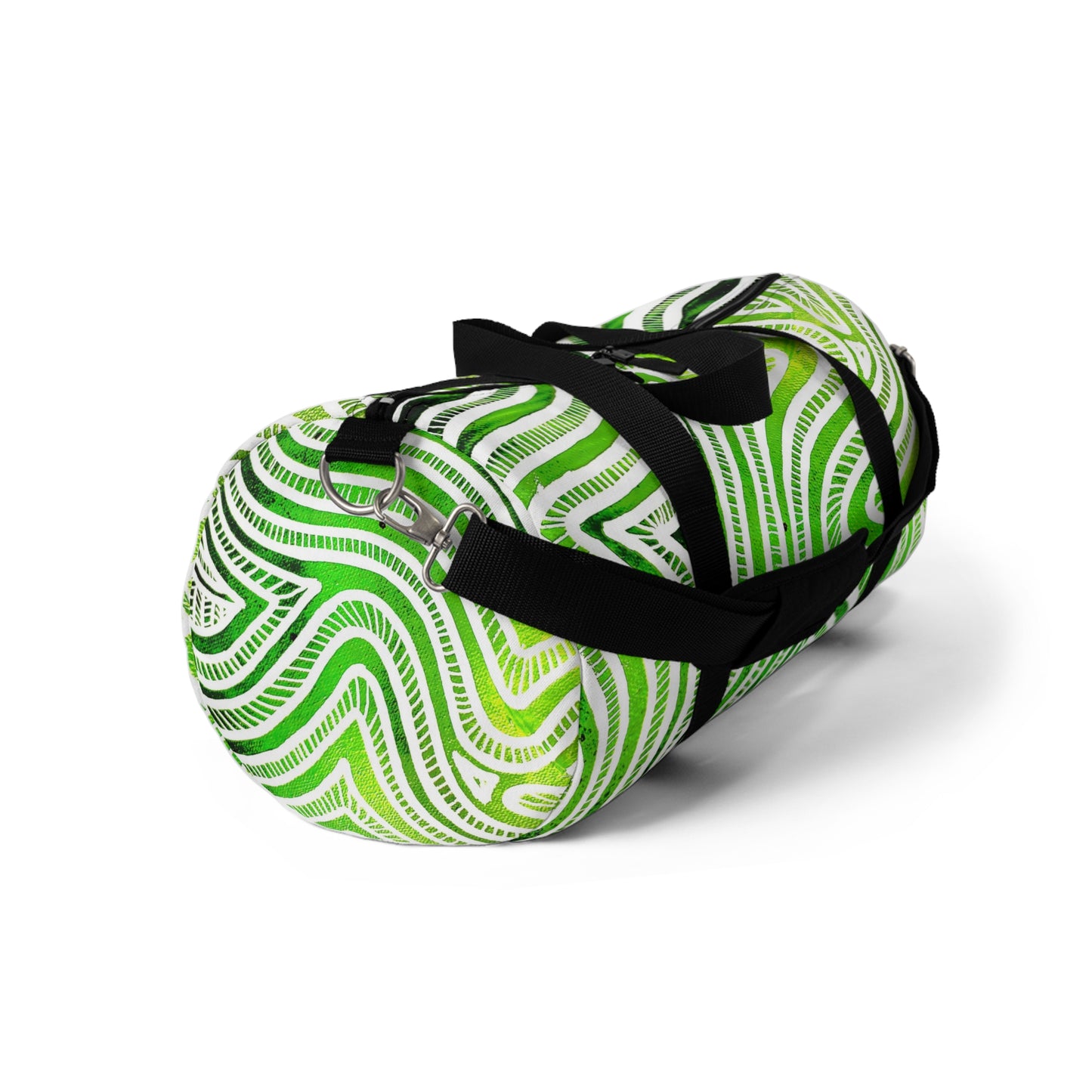 Plunjezak Duffel bag met Groen Design