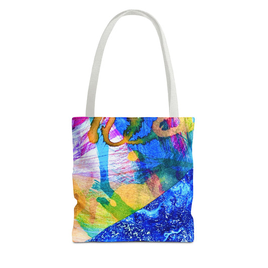 Tote bag Stoffen draagtas Colourful Ocean
