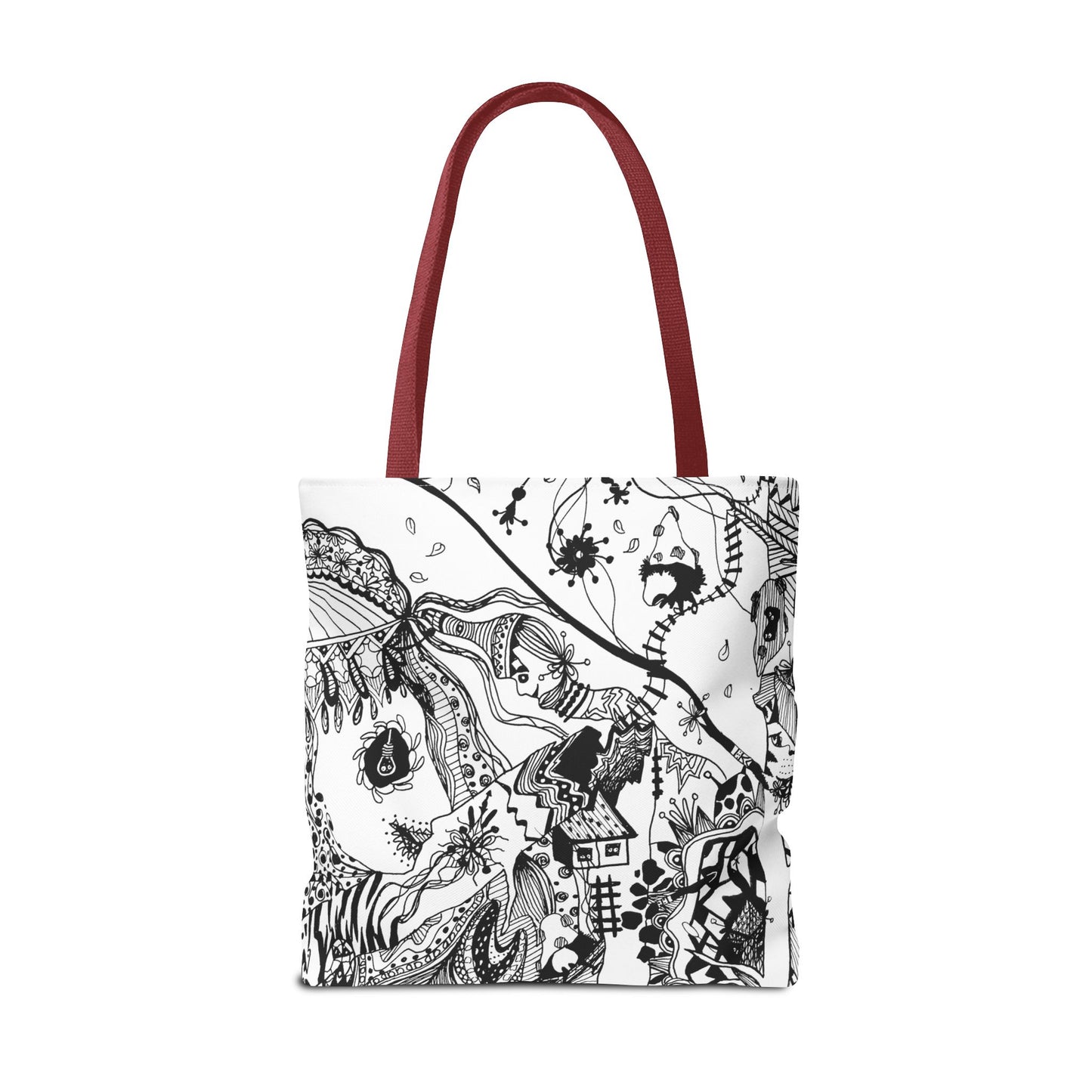 Tote bag Stoffen draagtas met Uniek Design