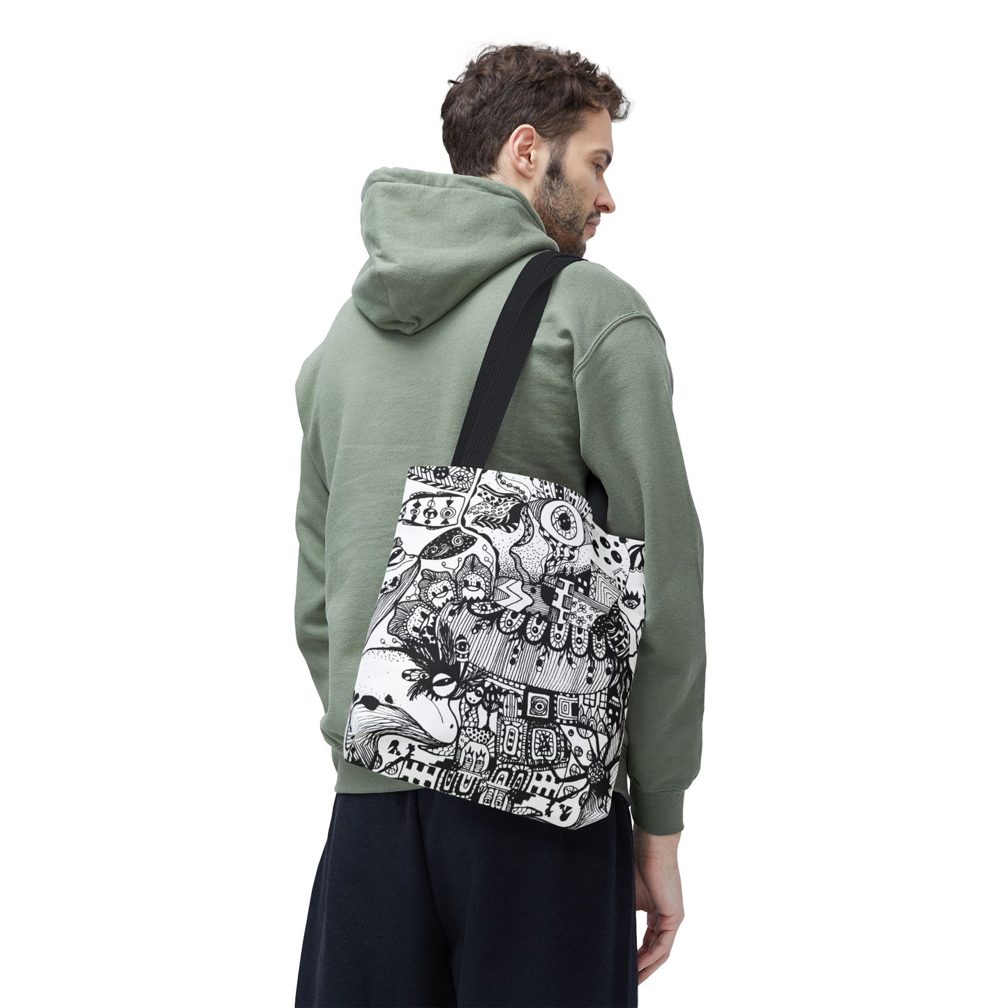 Tote bag Stoffen draagtas Fisch