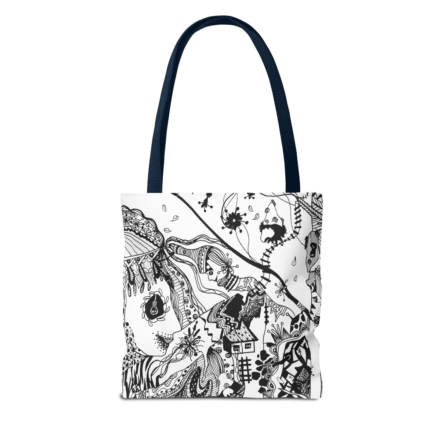 Tote bag Stoffen draagtas met Uniek Design