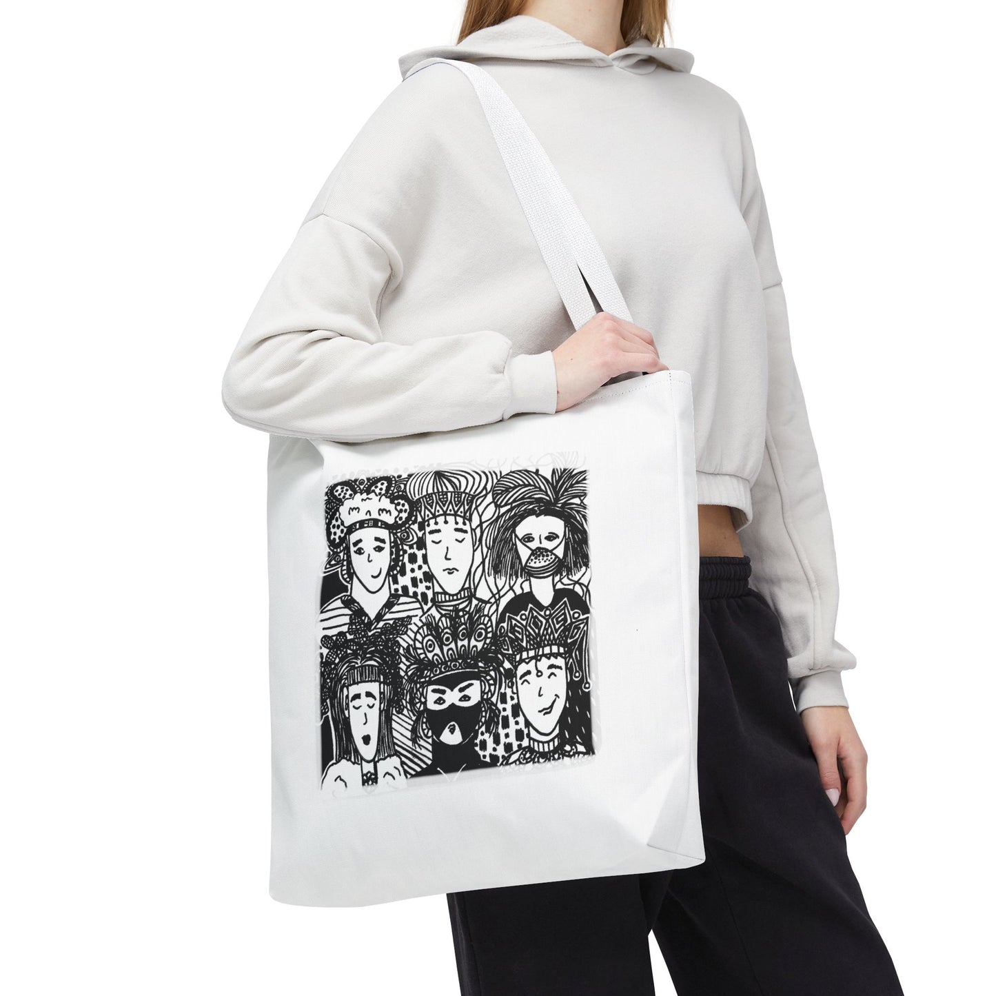 Tote bag Stoffen draagtas met opdruk