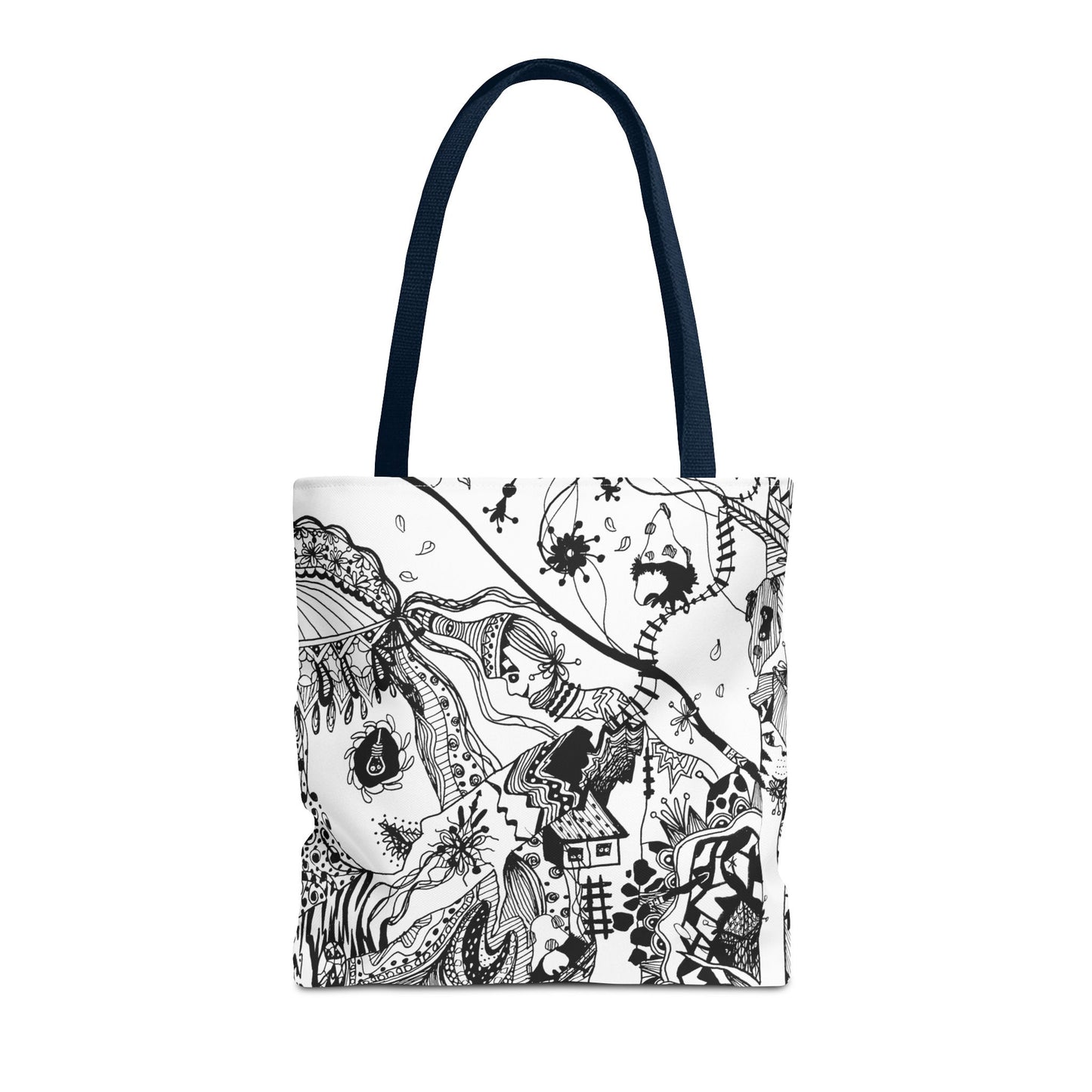 Tote bag Stoffen draagtas met Uniek Design
