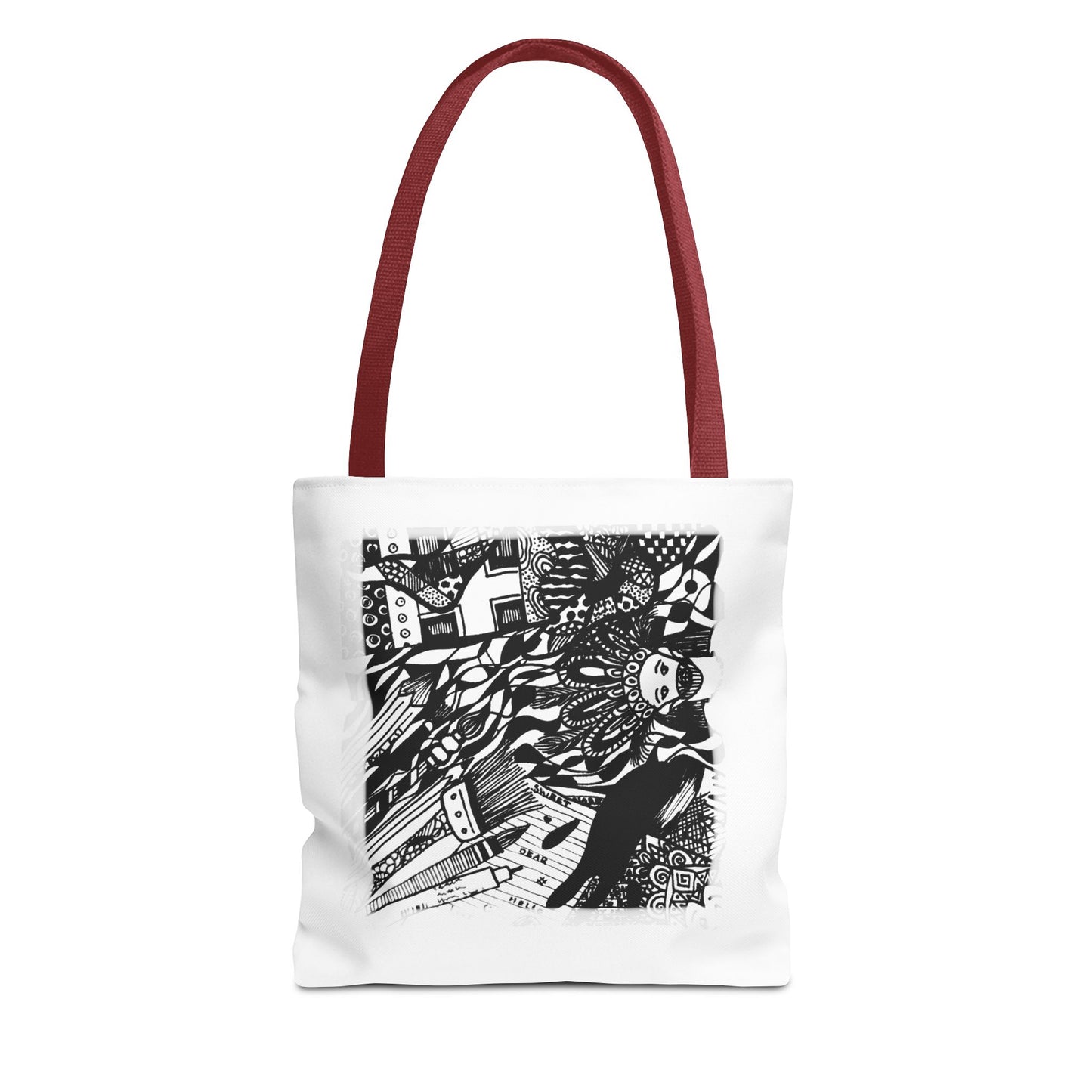 Tote bag Stoffen draagtas met creatieve opdruk