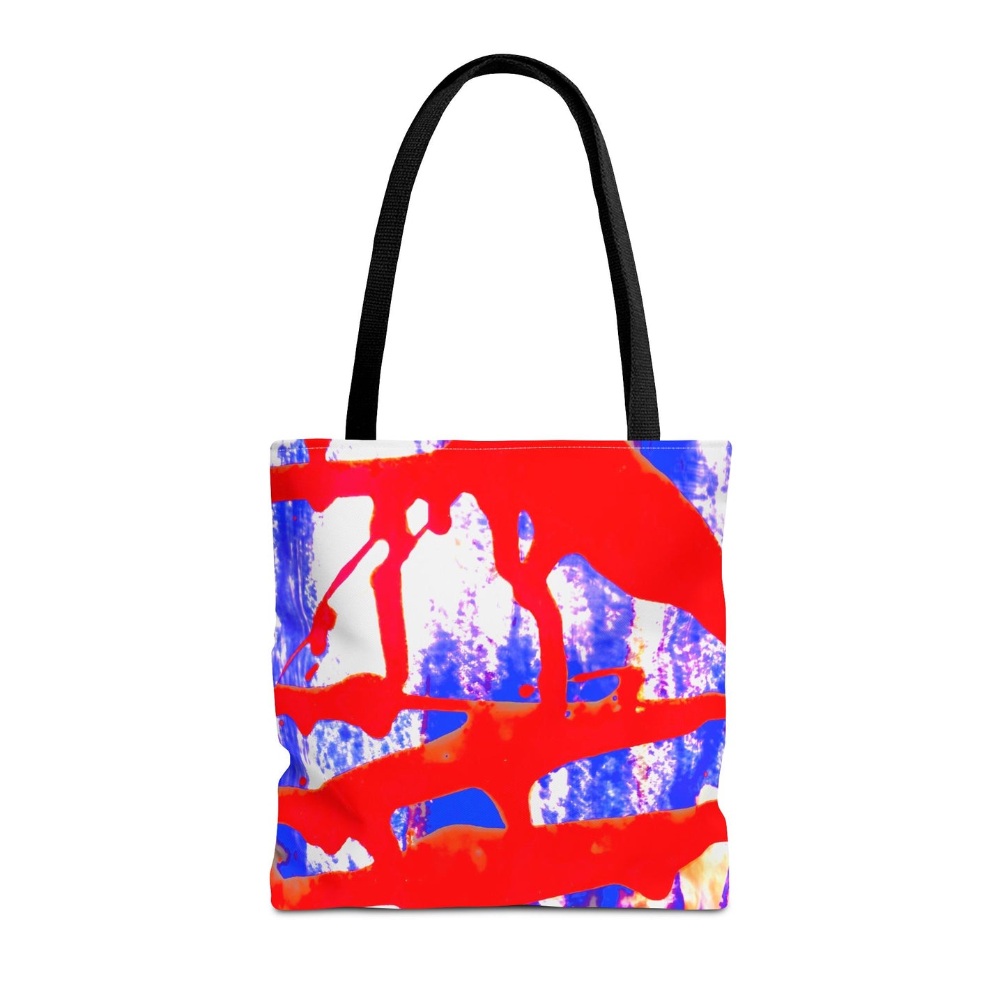 Tote bag Stoffen Draagtas Blue Red