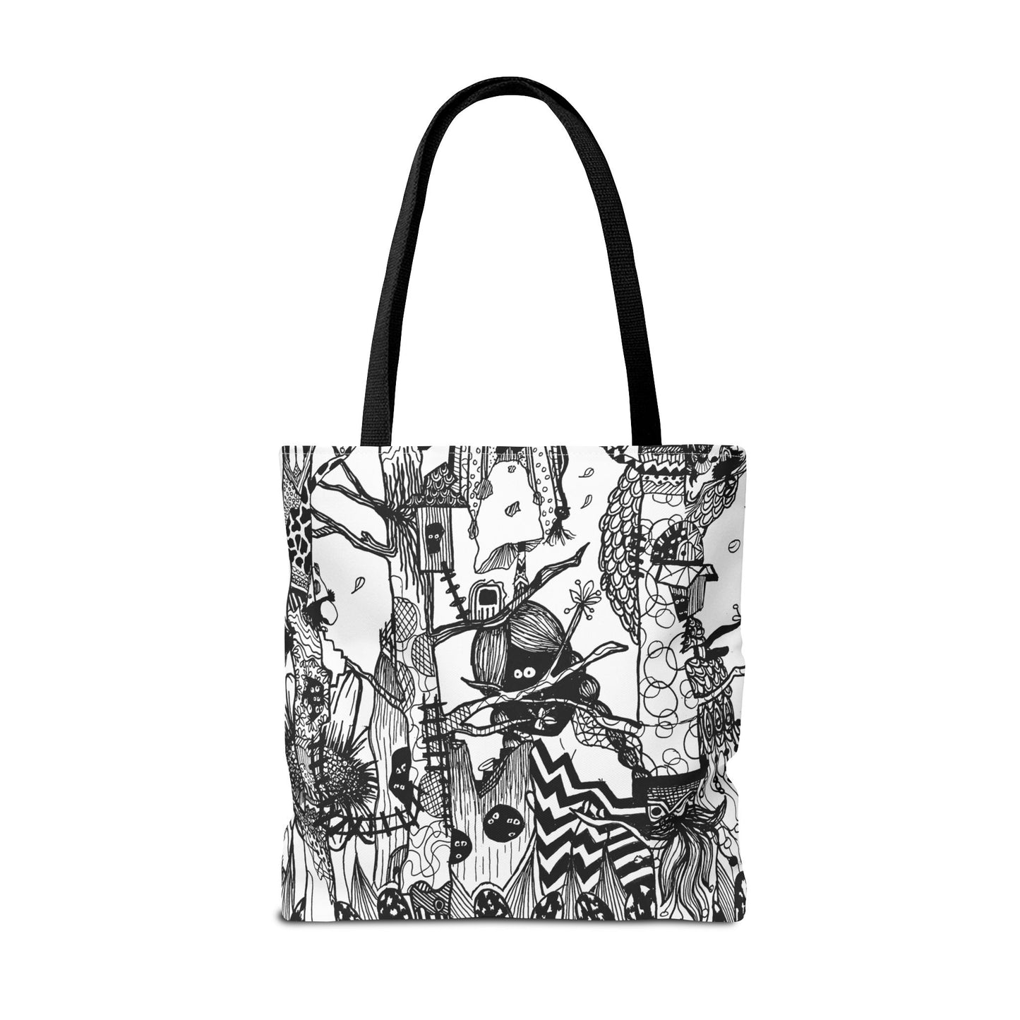 Tote bag Stoffen draagtas Unieke Illustratie