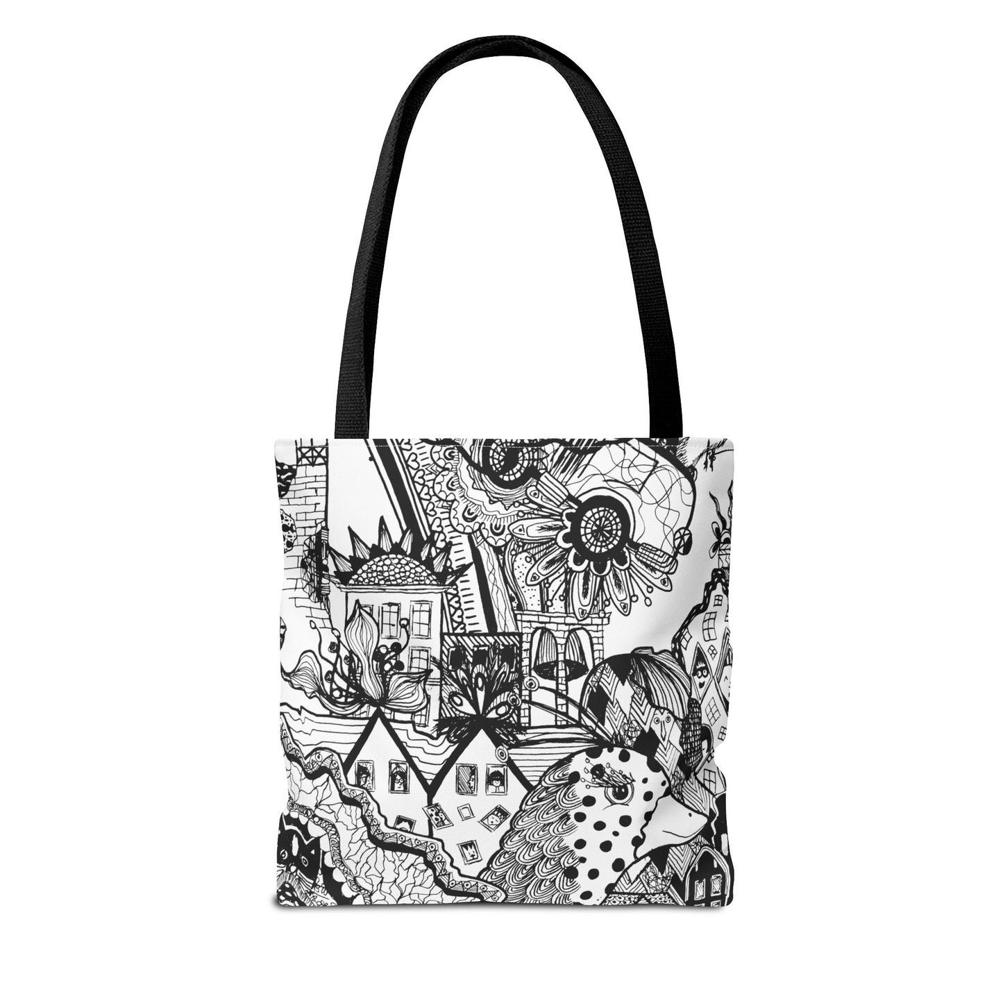 Tote bag Stoffen draagtas met Uniek ontwerp
