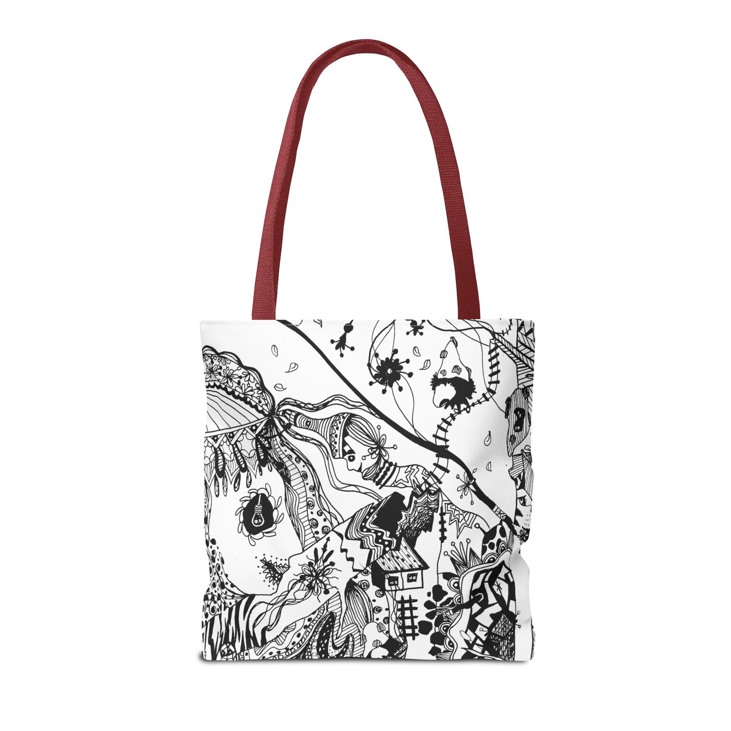 Tote bag Stoffen draagtas met Uniek Design