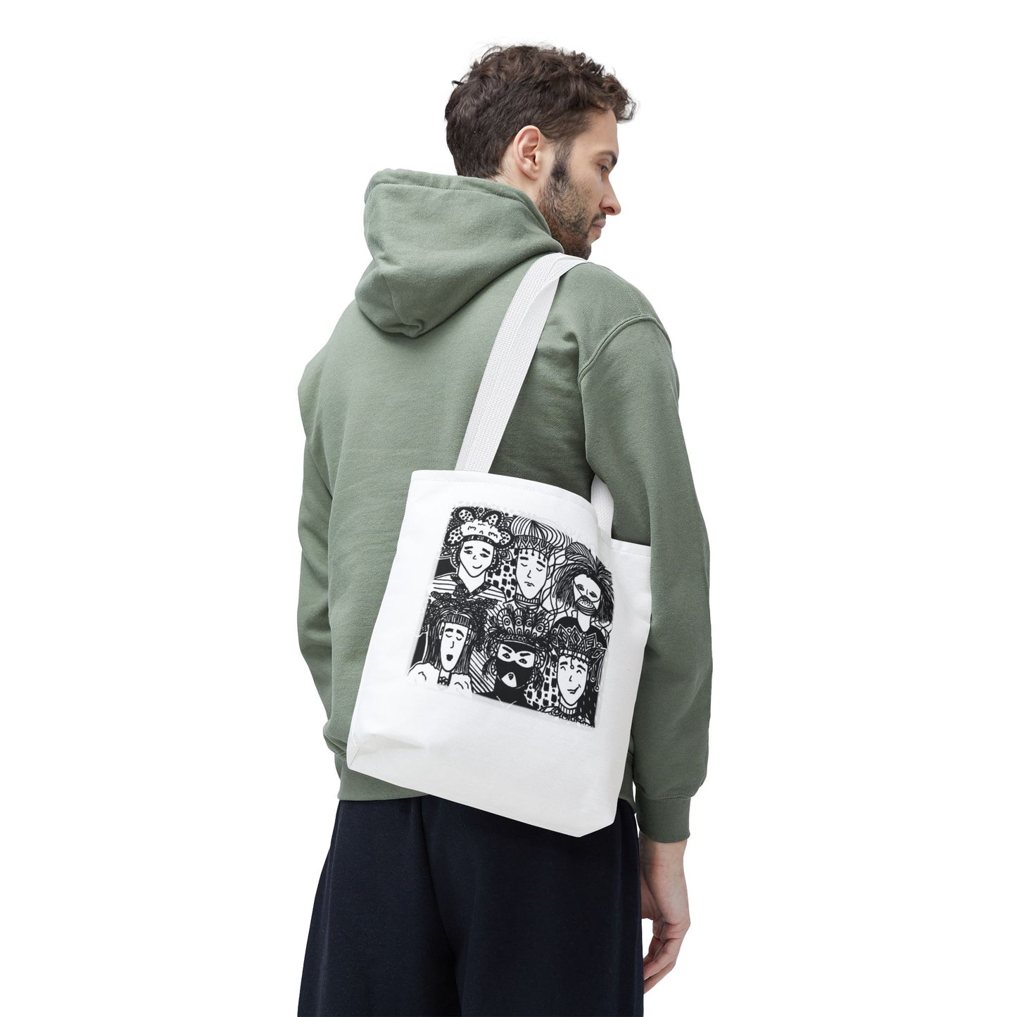Tote bag Stoffen draagtas met opdruk