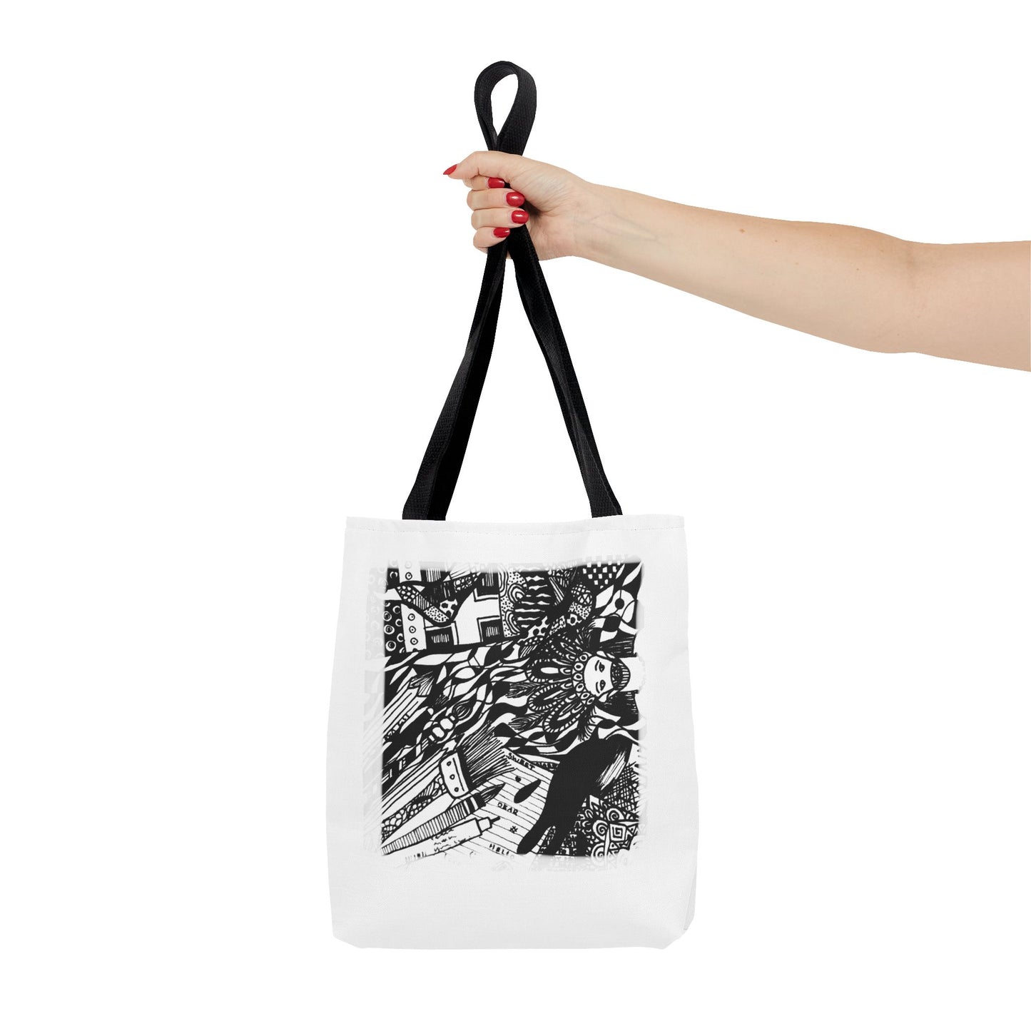 Tote bag Stoffen draagtas met creatieve opdruk
