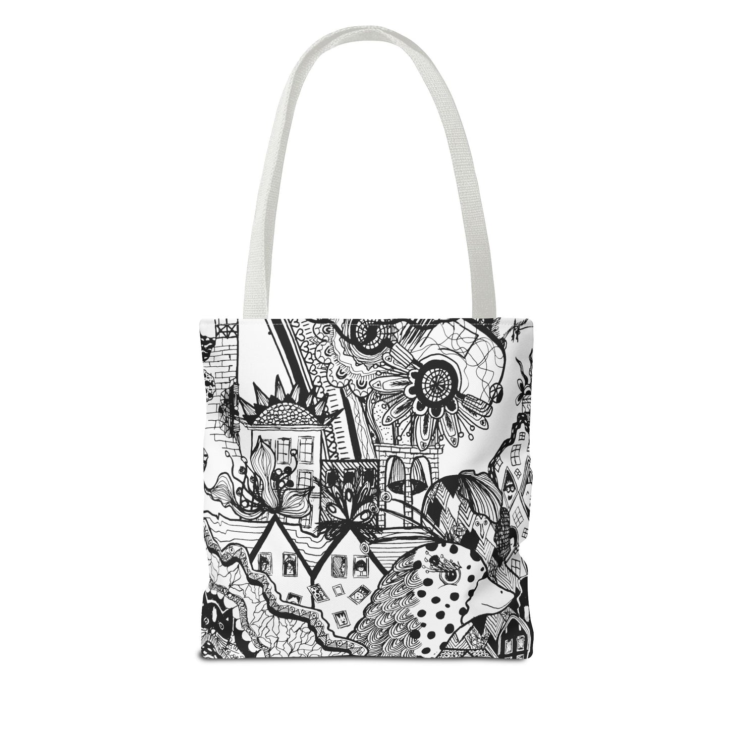 Tote bag Stoffen draagtas met Uniek ontwerp