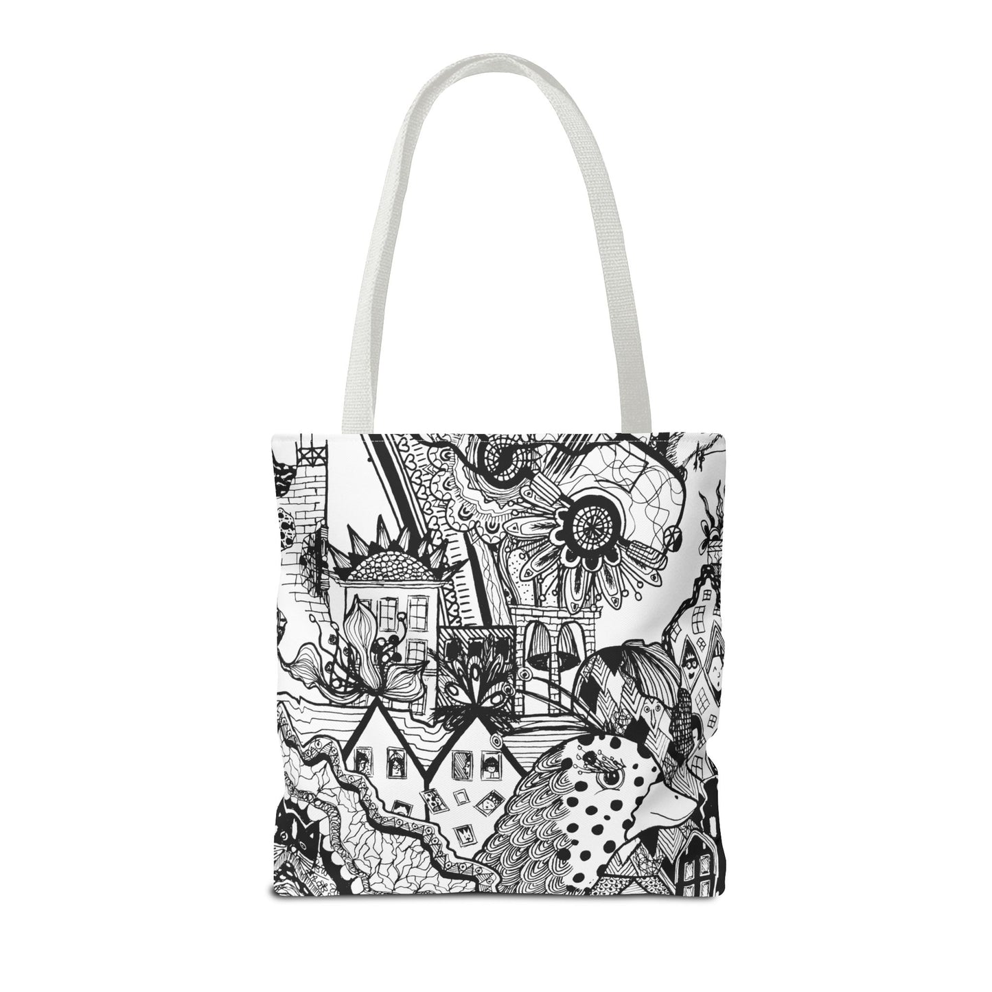 Tote bag Stoffen draagtas met Uniek ontwerp