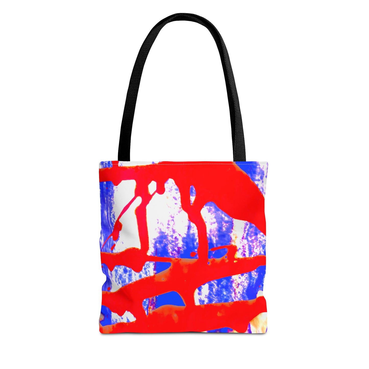 Tote bag Stoffen Draagtas Blue Red