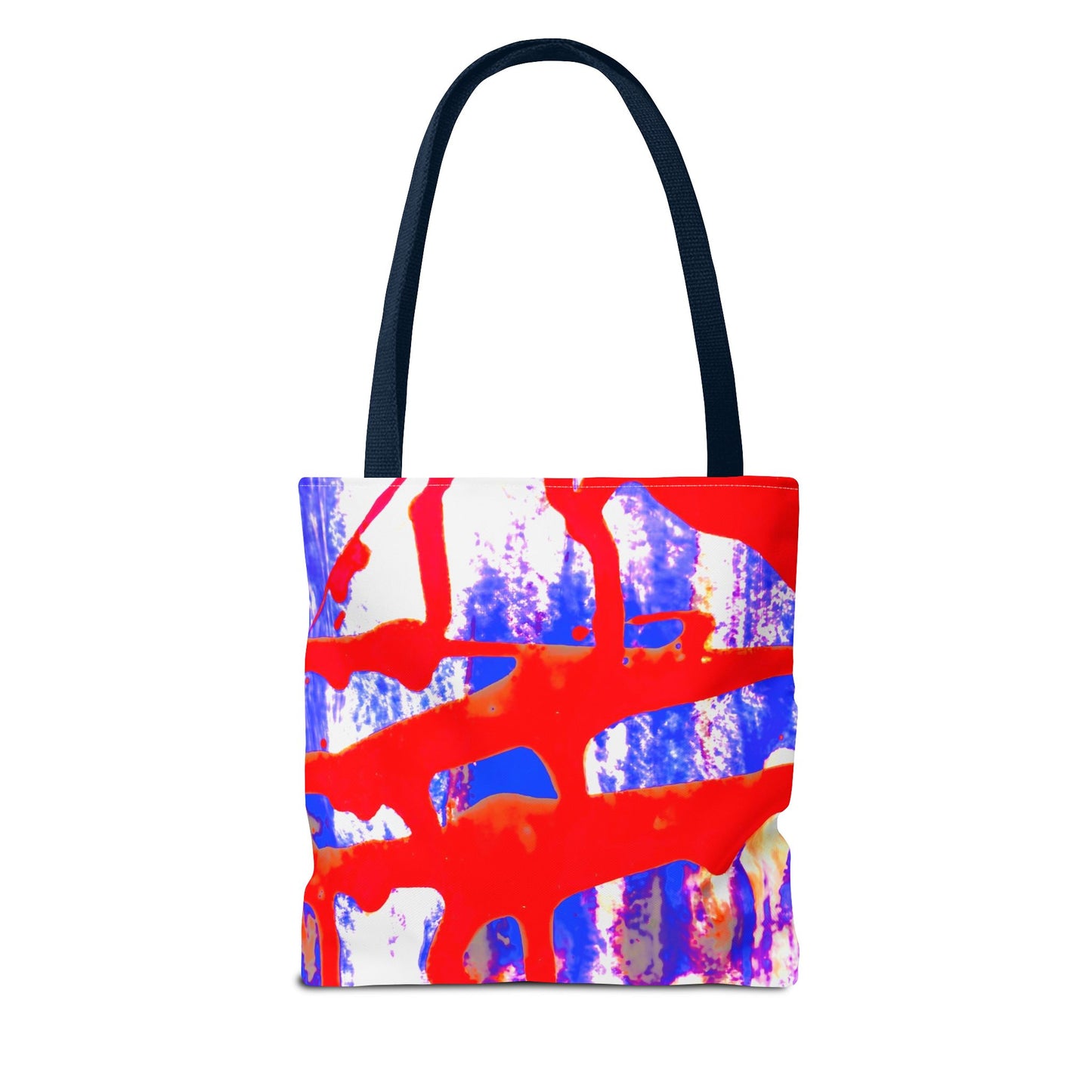Tote bag Stoffen Draagtas Blue Red