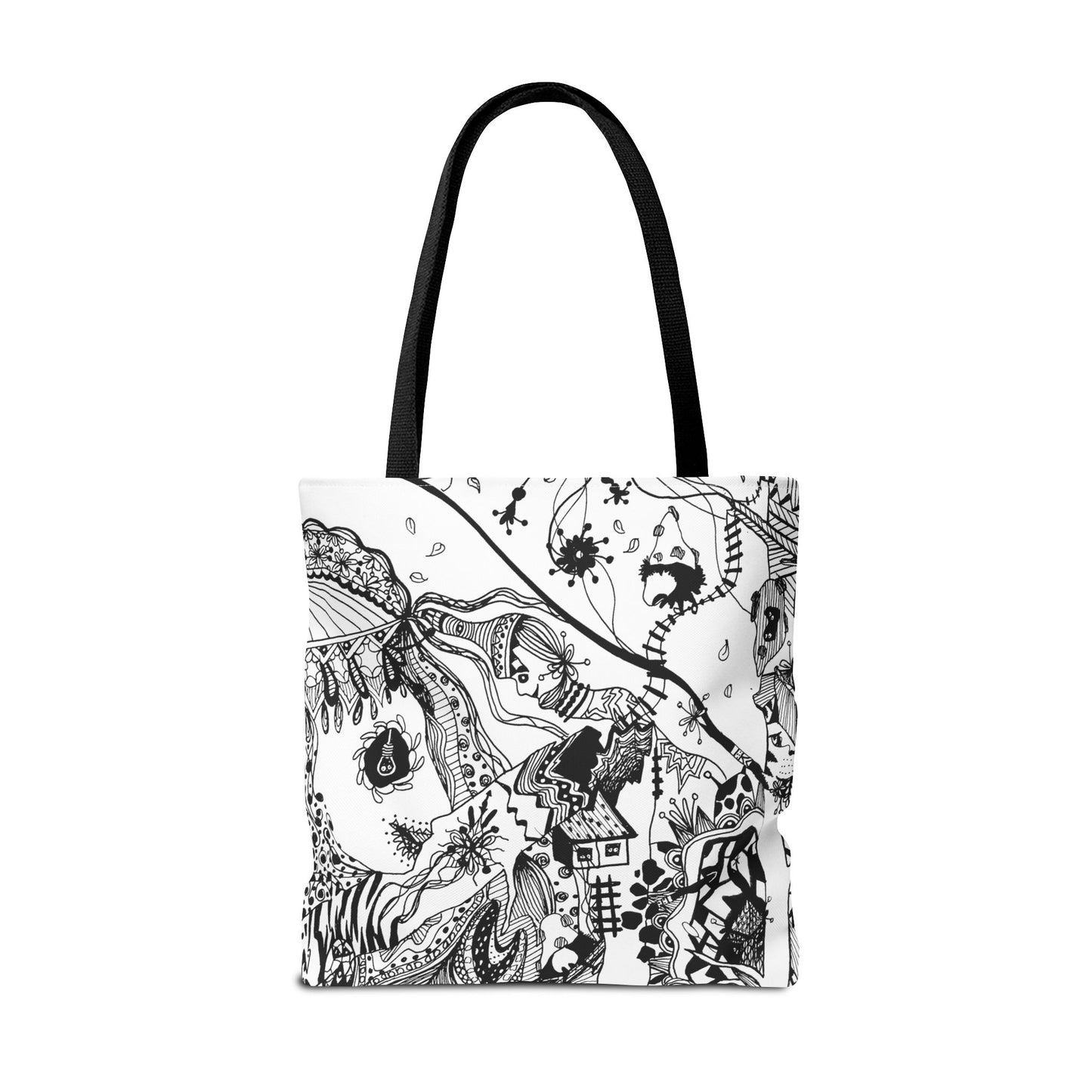 Tote bag Stoffen draagtas met Uniek Design