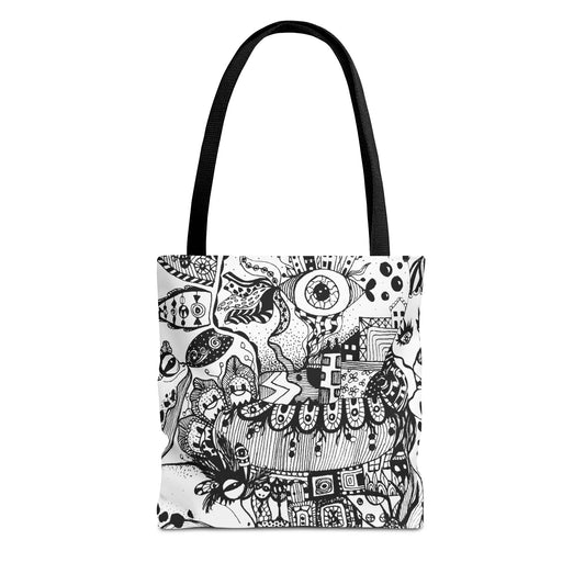 Tote bag Stoffen draagtas Fisch