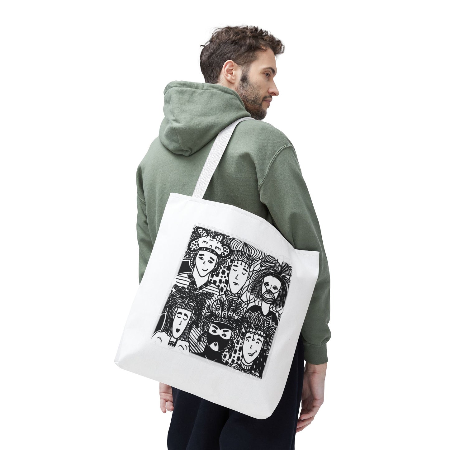 Tote bag Stoffen draagtas met opdruk