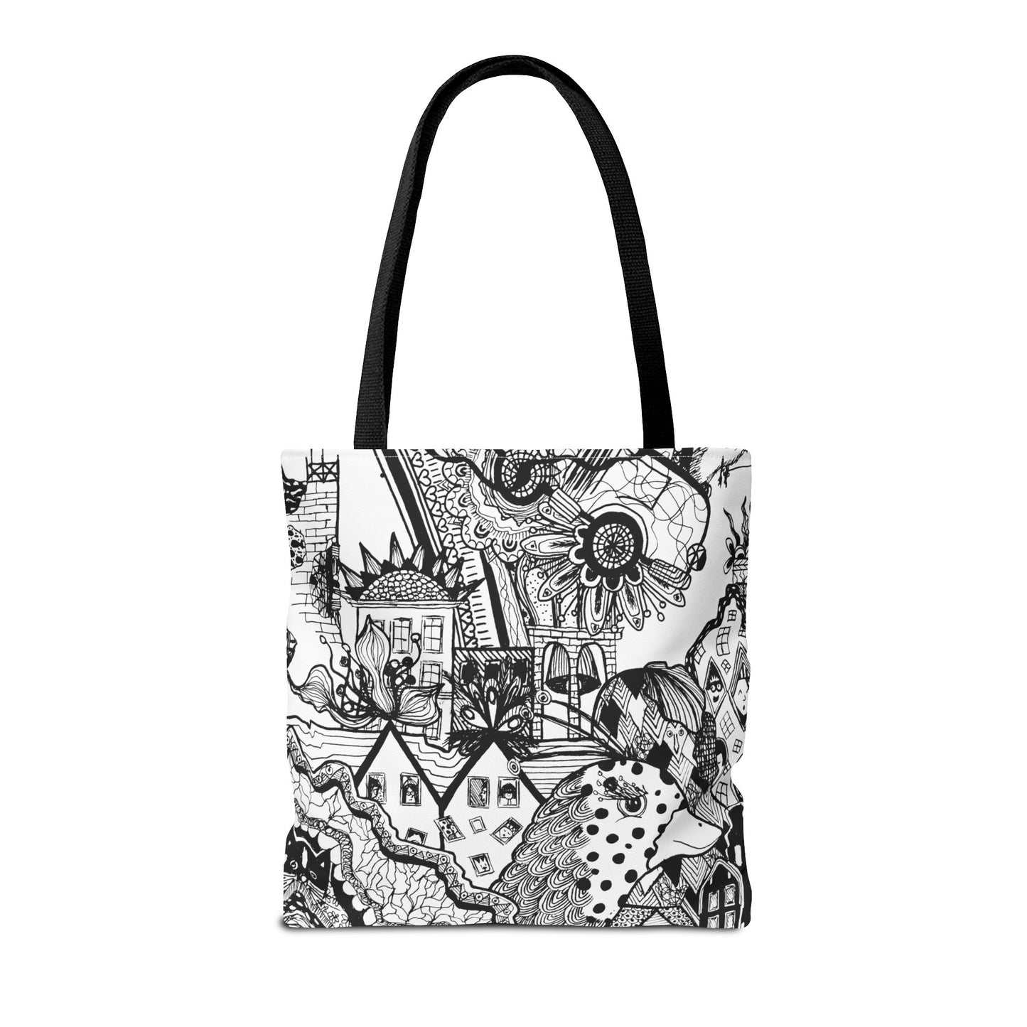 Tote bag Stoffen draagtas met Uniek ontwerp